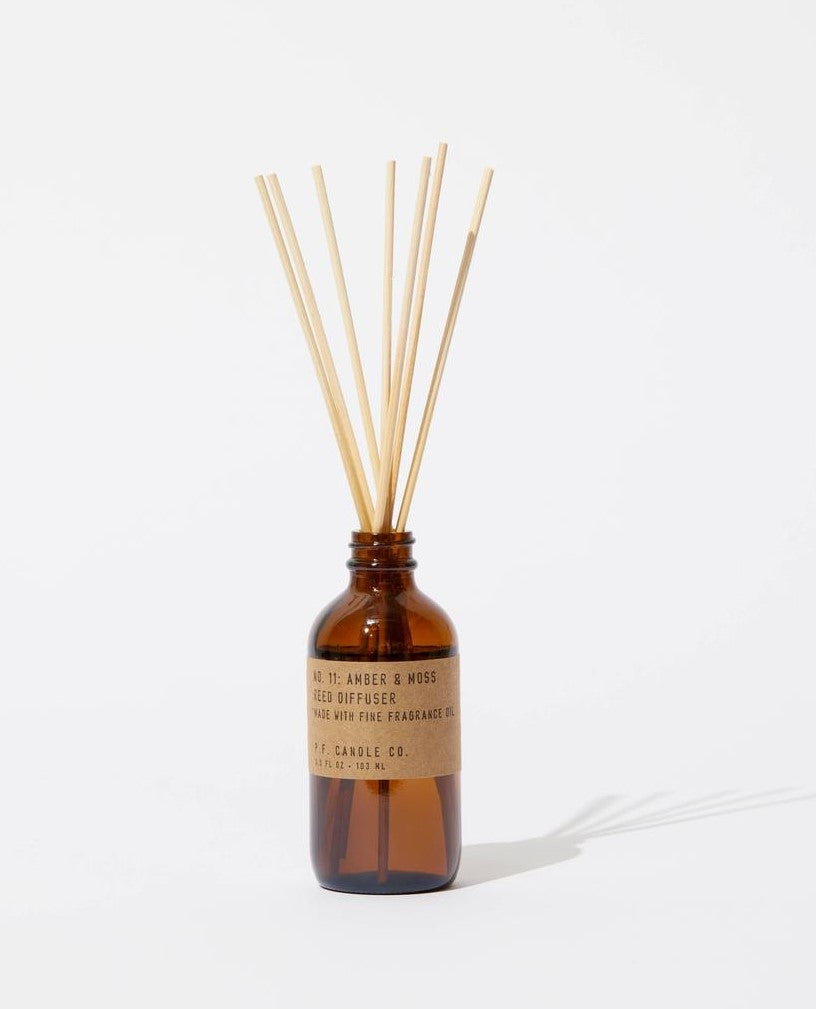 P.F. Candle Co. - Amber & Moss Reed Diffuser 琥珀與苔蘚藤支擴散器