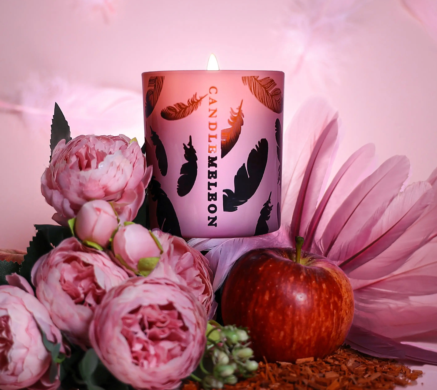 Candlemeleon 英國香薰(變色)蠟燭 - COPPER FEATHER