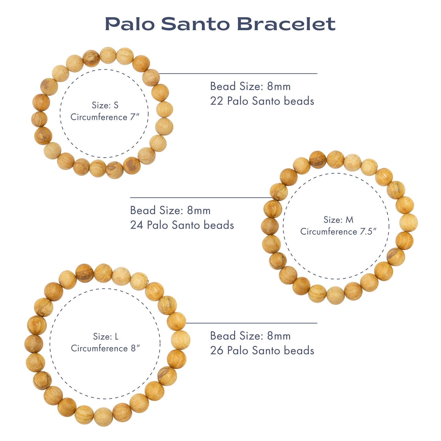 Luna Sandara - Palo Santo Bracelet帕洛桑托手鍊 (秘魯)