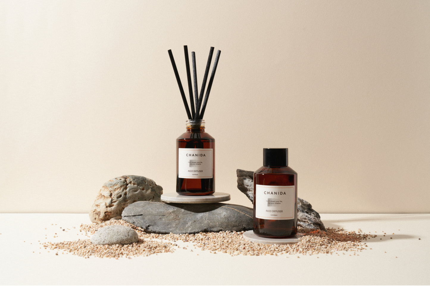 CHANDIA - Hazelnut・Earl Grey / Reed Diffuser榛果・格雷伯爵茶蘆葦擴香器